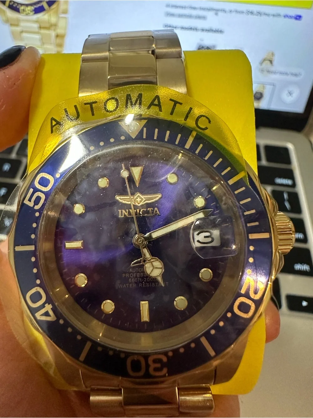 Invicta Pro Diver Calyra Automatic Men's Watch - 40mm